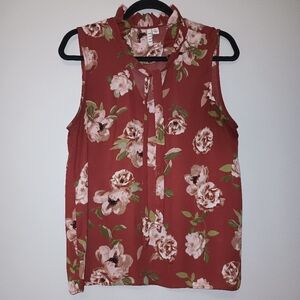 Elle Floral Sleeveless Blouse M‎